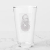 Saint Bartolo Longo Apostel der Rosenkranze Glas (Rückseite)