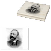 Saint Bartolo Longo Apostel der Rosenkranze Gummistempel (Stempel)
