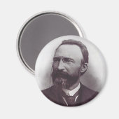 Saint Bartolo Longo Apostel der Rosenkranze Magnet (Vorderseite/Rückseite)