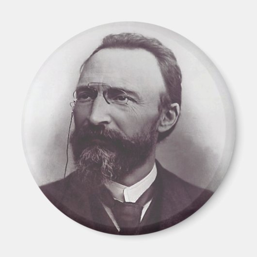 Saint Bartolo Longo Apostel der Rosenkranze Magnet (Vorne)