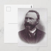 Saint Bartolo Longo Apostel der Rosenkranze Postkarte (Vorne/Hinten)