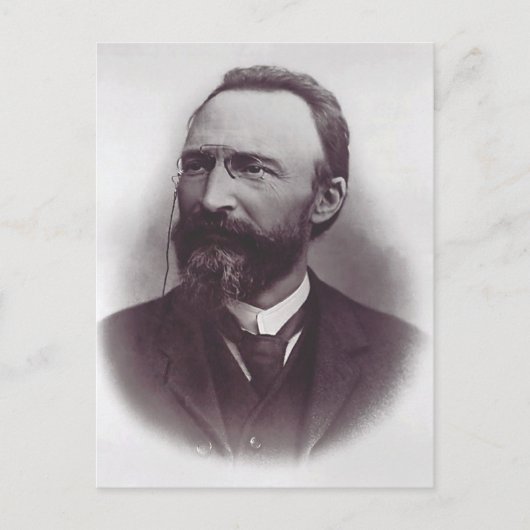 Saint Bartolo Longo Apostel der Rosenkranze Postkarte (Vorderseite)