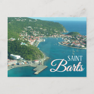 Saint Barts Reise Postkarte