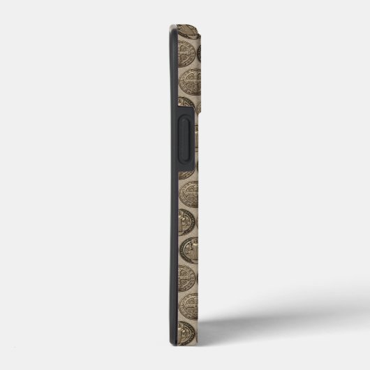 Saint Benedict Medal Mousepad Case-Mate iPhone Hülle (Rückseite / Rechts)