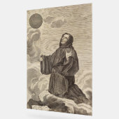 Saint-Benedikt von Nursia Acrylschild (Winkel)