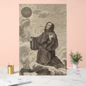 Saint-Benedikt von Nursia Acrylschild (Hochzeit)