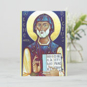 Saint-Benedikt von Nursia Einladung (Stehend Vorderseite)