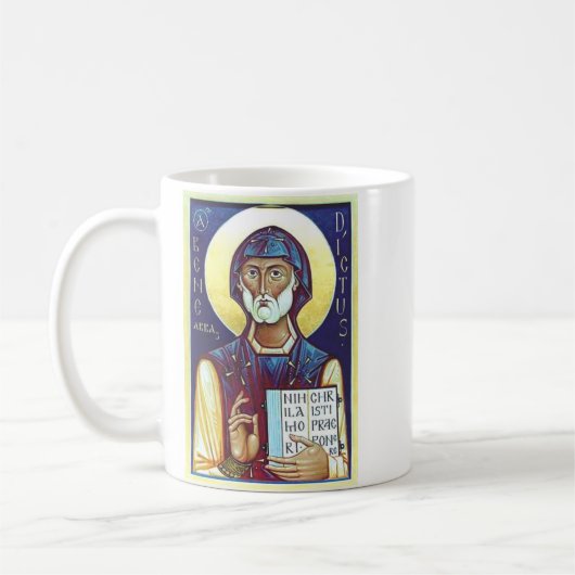 Saint-Benedikt von Nursia Kaffeetasse (Links)