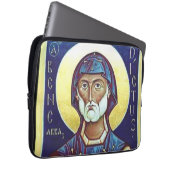 Saint-Benedikt von Nursia Laptopschutzhülle (Vorne Rechts)