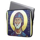 Saint-Benedikt von Nursia Laptopschutzhülle (Vorderseite Links)