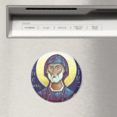 Saint-Benedikt von Nursia Magnet (In Situ (Geschirrspüler))