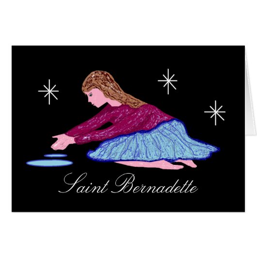 SAINT BERNADETTE (Vorderseite (Horizontal))