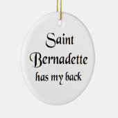 saint bernadette coffee mug keramik ornament (Rechts)