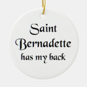 saint bernadette coffee mug keramik ornament (Vorne)