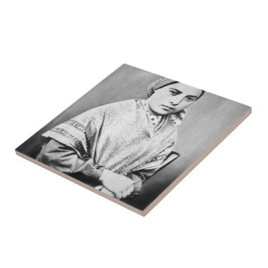 Saint Bernadette Fliese (Seite)