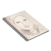 Saint Bernadette Notizblock (Rechte Seite)