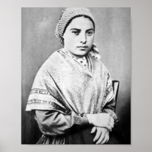 Saint Bernadette Poster