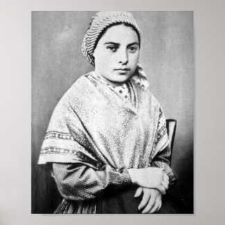Saint Bernadette Poster