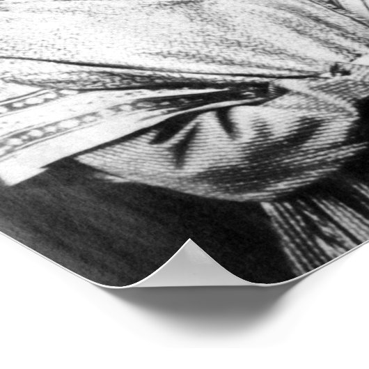 Saint Bernadette Poster (Ecke)