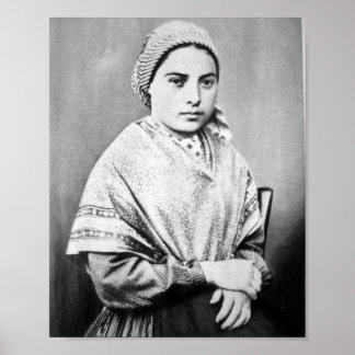 Saint Bernadette Poster