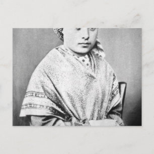 Saint Bernadette Postkarte