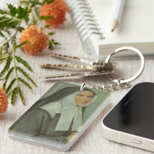 Saint Bernadette Schlüsselanhänger (Vorderseite rechts)