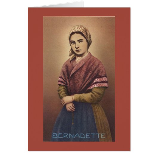 Saint Bernadette Soubirous (Vorne)