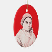 Saint Bernadette Soubirous als Kind Keramik Ornament (Rechts)