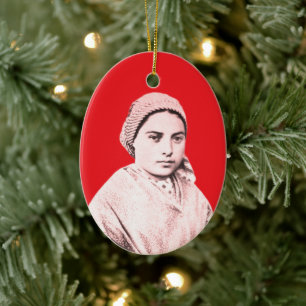 Saint Bernadette Soubirous als Kind Keramik Ornament