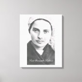 Saint Bernadette Soubirous Canvas Print Leinwanddruck (Vorderseite)
