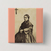 Saint Bernadette Soubirous Fine Art Button (Vorderseite)