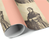 Saint Bernadette Soubirous Fine Art Geschenkpapier (Rolleneckpunkt)