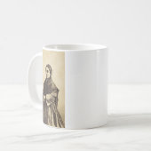 Saint Bernadette Soubirous Fine Art Kaffeetasse (Vorderseite Links)
