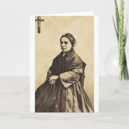 Saint Bernadette Soubirous Fine Art Karte