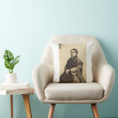 Saint Bernadette Soubirous Fine Art Kissen (Stuhl )