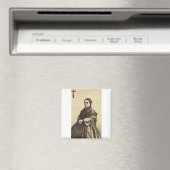 Saint Bernadette Soubirous Fine Art Magnet (In Situ (Geschirrspüler))