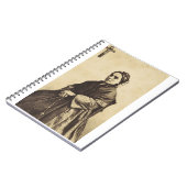 Saint Bernadette Soubirous Fine Art Notizblock (Linke Seite)