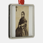 Saint Bernadette Soubirous Fine Art Ornament Aus Metall (Rechts)