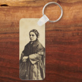 Saint Bernadette Soubirous Fine Art Schlüsselanhänger (Rückseite)