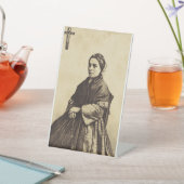 Saint Bernadette Soubirous Fine Art Sockelschild (In SItu)