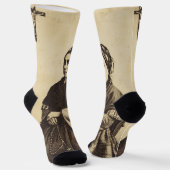 Saint Bernadette Soubirous Fine Art Socken (Gewinkelt)