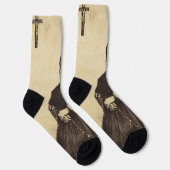 Saint Bernadette Soubirous Fine Art Socken (Rechts)