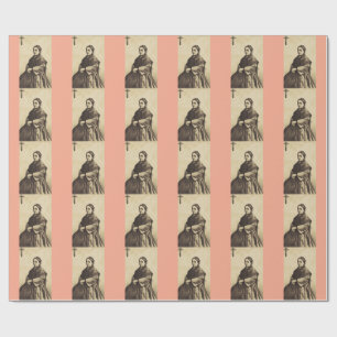 Saint Bernadette Soubirous Kunstwerke Geschenkpapier