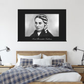 SAINT BERNADETTE SOUBIROUS LEINWANDDRUCK (Insitu (Schlafzimmer))
