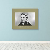 Saint Bernadette Soubirous Leinwanddruck (Insitu (Holzboden))
