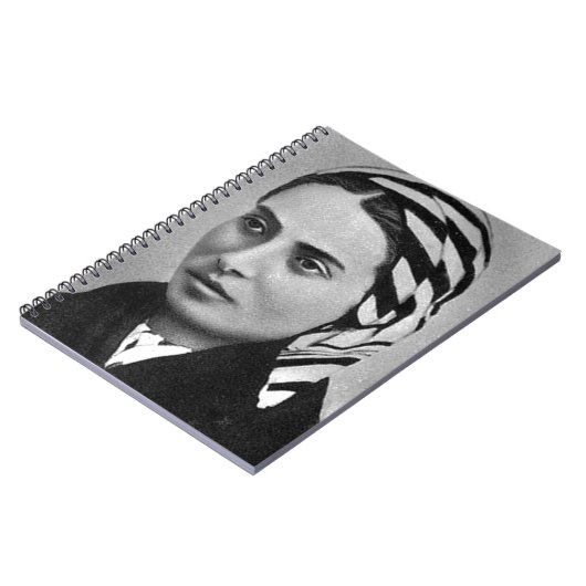 SAINT BERNADETTE SOUBIROUS NOTIZBLOCK (Linke Seite)