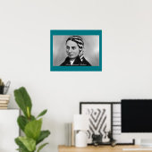Saint Bernadette Soubirous Poster (Heimbüro)