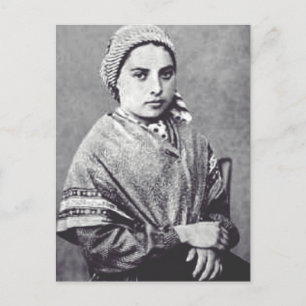 Saint Bernadette Soubirous Postkarte