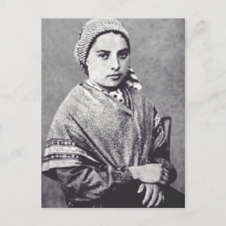 Saint Bernadette Soubirous Postkarte