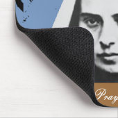SAINT BERNADETTE SOUBIROUS PRAY FÜR UNS MOUSEPAD (Ecke)